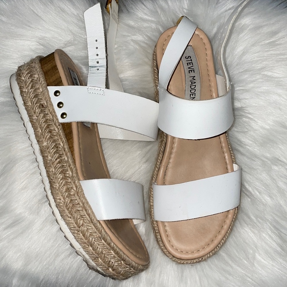 Steve Madden flatform sandals